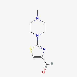 2-(4-Methyl-1-piperazinyl)thiazole-4-carbaldehyde