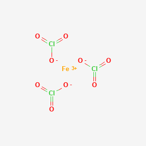 molecular formula Cl3FeO9 B082808 Iron trichlorate CAS No. 14013-71-9
