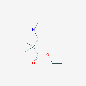 Cyclopropanecarboxylic acid, 1-[(dimethylamino)methyl]-, ethyl ester