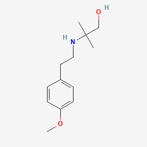 2-(4-Methoxyphenethylamino)-2-methylpropanol