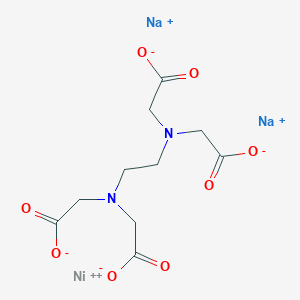 molecular formula C10H16N2Na2NiO9 B082809 Disodium nickel ethylenediaminetetraacetic acid CAS No. 11079-07-5