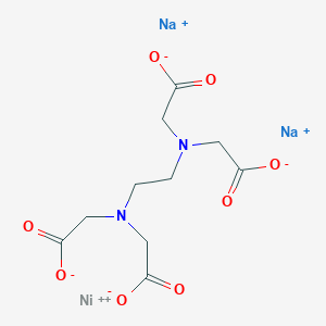 molecular formula C10H12N2Na2NiO8 B082809 Disodium nickel ethylenediaminetetraacetic acid CAS No. 11079-07-5