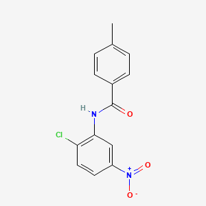 N-(2-chloro-5-nitrophenyl)-4-methylbenzamide