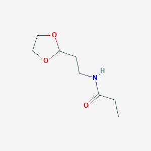 N-(2-[1,3]dioxolan-2-yl-ethyl)-methyl-acetamide