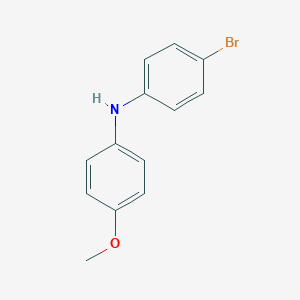 molecular formula C13H12BrNO B082810 4-Bromo-4'-methoxydiphenylamine CAS No. 13677-42-4