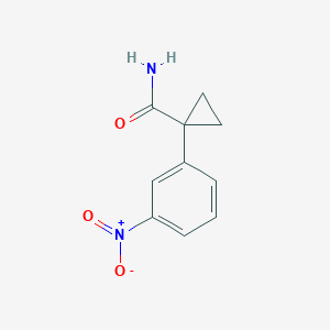 1-(3-Nitrophenyl)cyclopropanecarboxamide