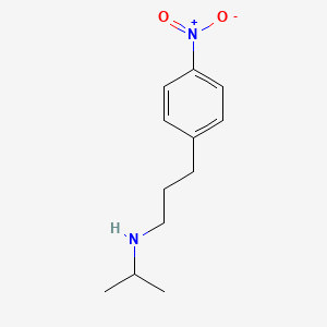 N-(1-methylethyl)-3-(4-nitrophenyl)propylamine