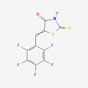 2,3,4,5,6-Pentafluorobenzylidene rhodanine