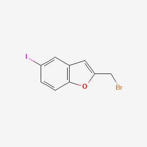 2-Bromomethyl-5-iodo-benzofuran