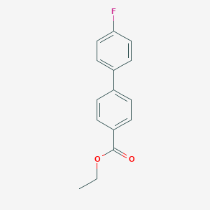 molecular formula C15H13FO2 B082815 4-(4-氟苯基)苯甲酸乙酯 CAS No. 10540-36-0