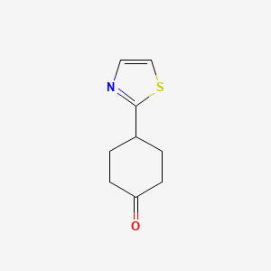 4-(1,3-Thiazol-2-yl)cyclohexanone