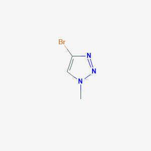 molecular formula C3H4BrN3 B082817 4-Bromo-1-methyl-1H-1,2,3-triazole CAS No. 13273-53-5