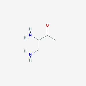 molecular formula C4H10N2O B8281919 1-Acetylethylenediamine 