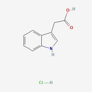 2-(1H-indol-3-yl)acetic acid hydrochloride