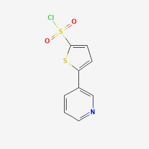 5-Pyridin-3-yl-thiophene-2-sulfonyl chloride
