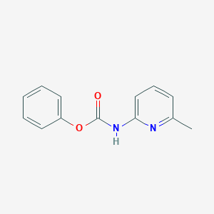 molecular formula C13H12N2O2 B8282001 Phenyl (6-methylpyridin-2-yl)carbamate 