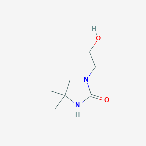 1-(2-Hydroxyethyl)-4,4-dimethylimidazolidin-2-one