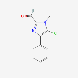 5-chloro-1-methyl-4-phenyl-1H-imidazole-2-carbaldehyde