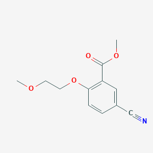 Methyl 5-cyano-2-(2-methoxyethoxy)benzoate