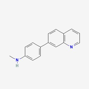 N-Methyl-4-(quinolin-7-yl)aniline