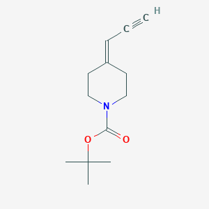 1-(t-Butoxycarbonyl)-4-(prop-2-ynylidene)-piperidine