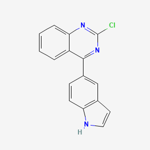 2-chloro-4-(1H-indol-5-yl)quinazoline