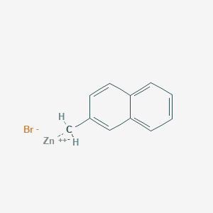 molecular formula C11H9BrZn B8282390 2-Naphthylmethylzinc bromide 