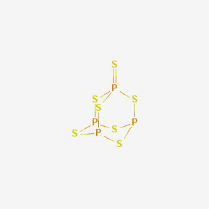 molecular formula P4S7 B082824 Tetraphosphorus heptasulphide CAS No. 12037-82-0