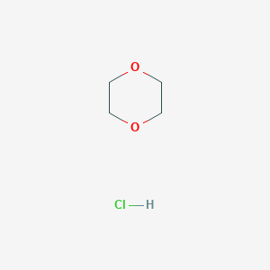 molecular formula C4H9ClO2 B8282471 Hydrogen chloride-1,4-dioxane 