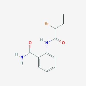 2-(2-Bromobutyrylamino) benzamide