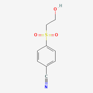 4-(2-Hydroxyethylsulfonyl)benzonitrile