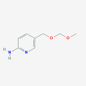 5-Methoxymethoxymethyl-pyridin-2-ylamine