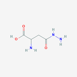 2-Amino-3-hydrazinocarbonyl-propionic acid