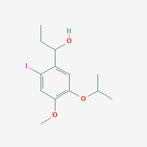 1-(2-Iodo-5-isopropoxy-4-methoxyphenyl)propanol
