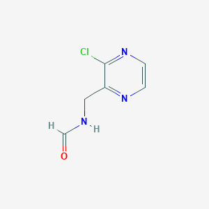 N-((3-chloropyrazin-2-yl)methyl)formamide