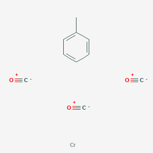 Chromium, tricarbonyl((1,2,3,4,5,6-eta)-methylbenzene)-(9CI)