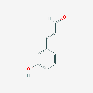 molecular formula C9H8O2 B8283491 3-Hydroxycinnamaldehyde 