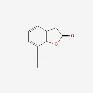 molecular formula C12H14O2 B8284242 7-tert-Butyl-2(3H)-benzofuranone 