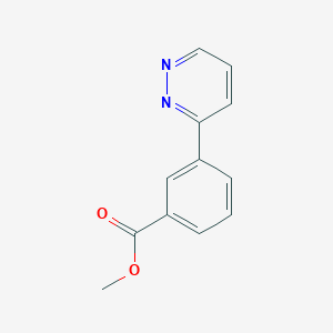 3-Pyridazin-3-yl-benzoic acid methyl ester
