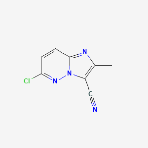 6-Chloro-2-methylimidazo[1,2-b]pyridazine-3-carbonitrile