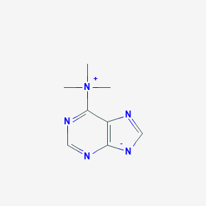 molecular formula C8H11N5 B082850 6-(Trimethylazaniumyl)purin-9-ide CAS No. 14612-26-1