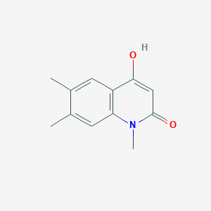 4-Hydroxy-1,6,7-trimethyl carbostyril