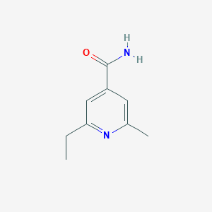 2-Ethyl-6-methyl-isonicotinamide