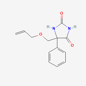 4-Phenyl-4-[(2-propenyloxy)methyl]imidazolidine-2,5-dione