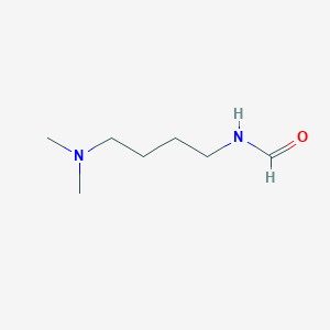 molecular formula C7H16N2O B8285089 N-(4-dimethylaminobutyl)formamide 