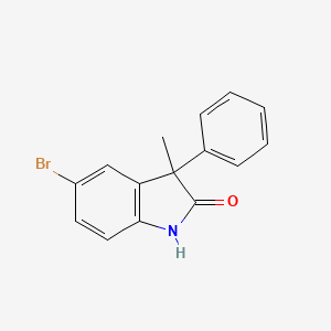 5-Bromo-3-methyl-3-phenylindolin-2-one