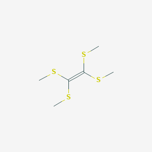 molecular formula C6H12S4 B082852 Tetrakis(methylthio)ethylene CAS No. 13046-50-9