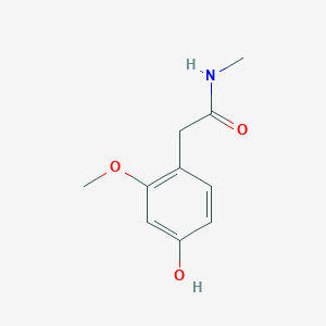 2-(4-hydroxy-2-methoxyphenyl)-N-methylacetamide