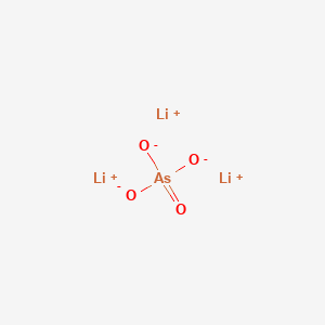 molecular formula AsH3LiO4 B082853 Lithium arsenate CAS No. 13478-14-3