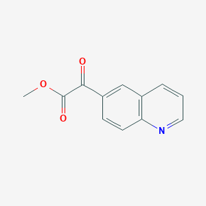 Oxo-quinolin-6-yl-acetic acid methyl ester